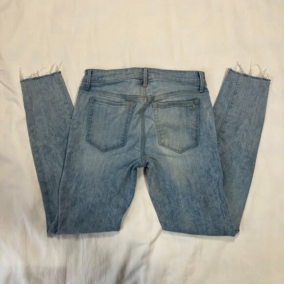 Sam Edelman The Kitten Mid-Rise Skinny Ankle Light Wash Jeans | Size 27 - Picture 4 of 5